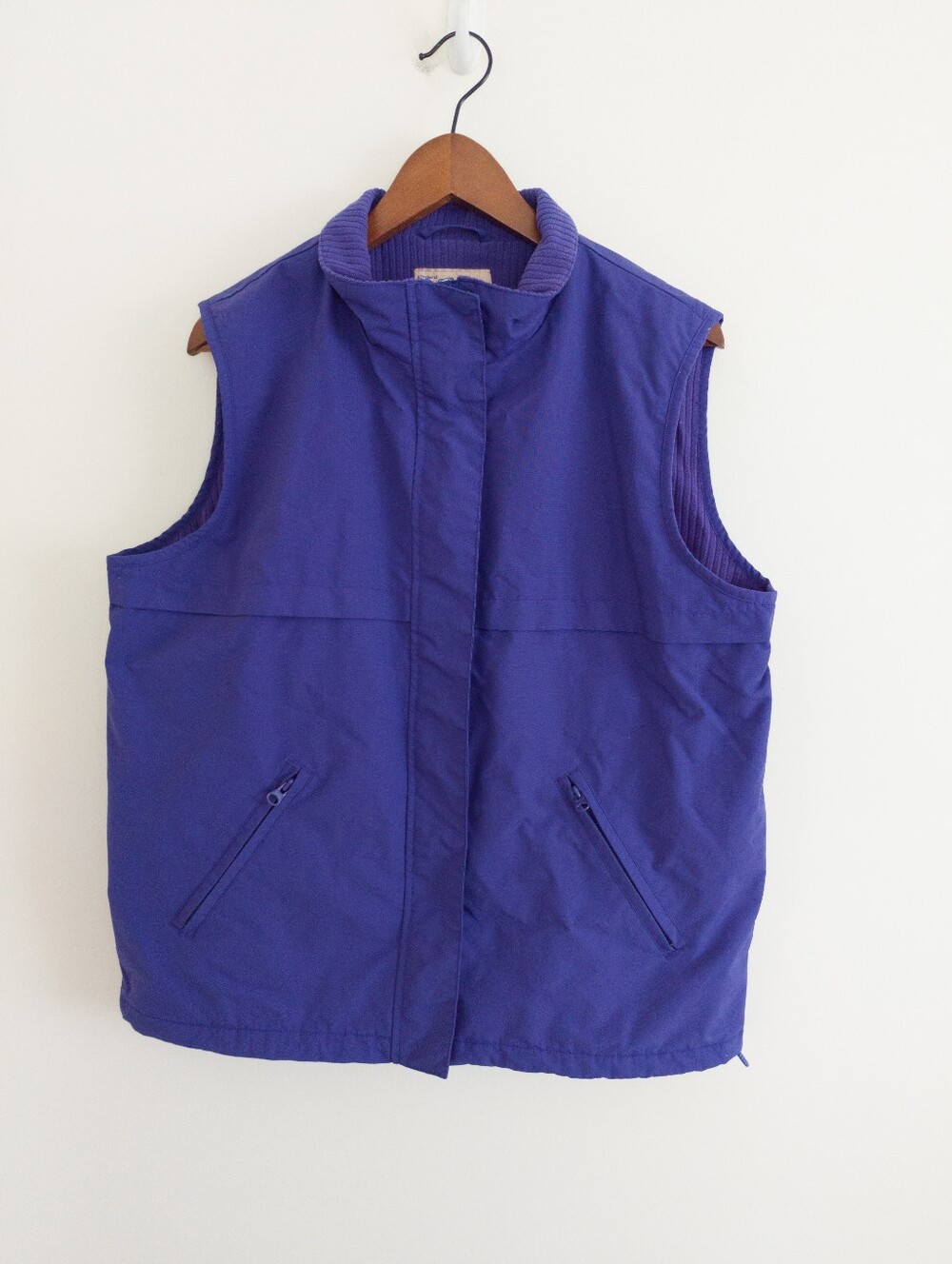 Lee Valley Ireland West Cork Fleece Lined Vest Purple XL Gorpcore Outdoor